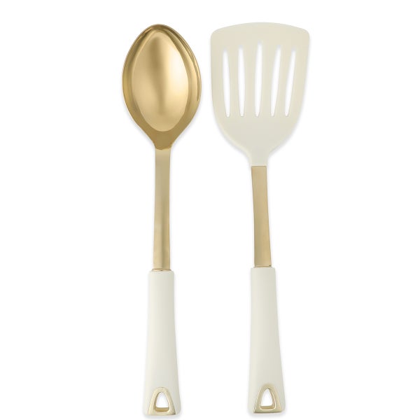 Martha Stewart 2-Piece Lockton Slotted Turner Set