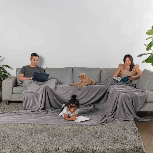 Truly Soft Velvet Family Blanket