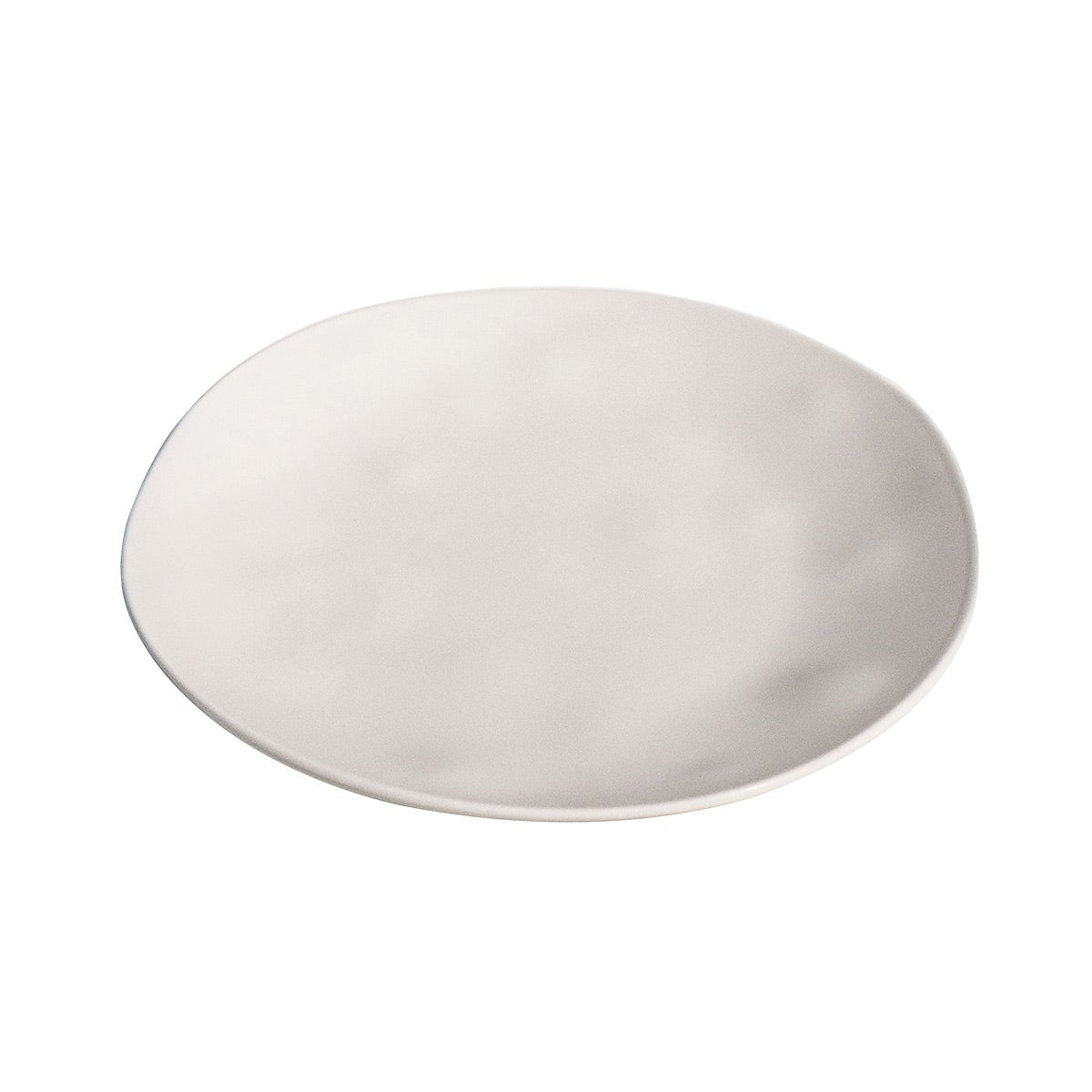 New Wave Organic Melamine Salad Plate Taupe