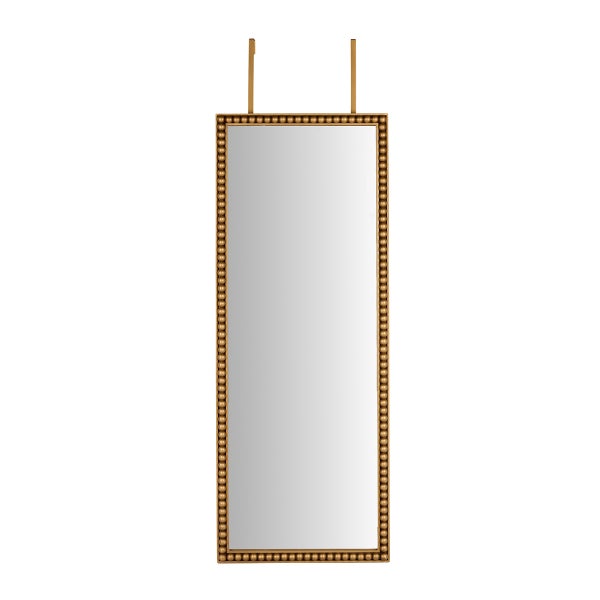 Gold Frame Over the Door Mirror