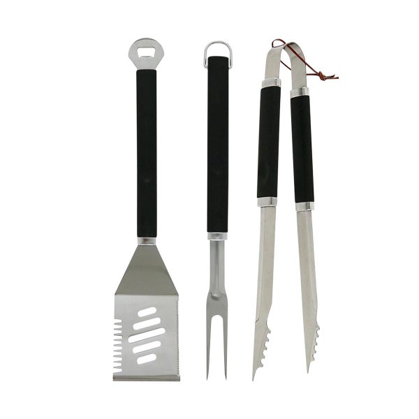 Mr. Bar-B-Q Plastic Finger Grip Tool Set of 3
