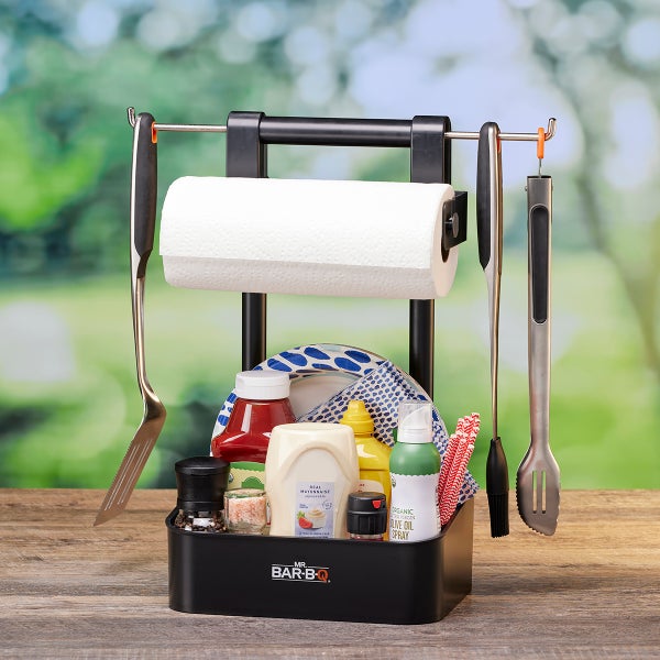 Mr. Bar-B-Q Barbeque Serving Caddy