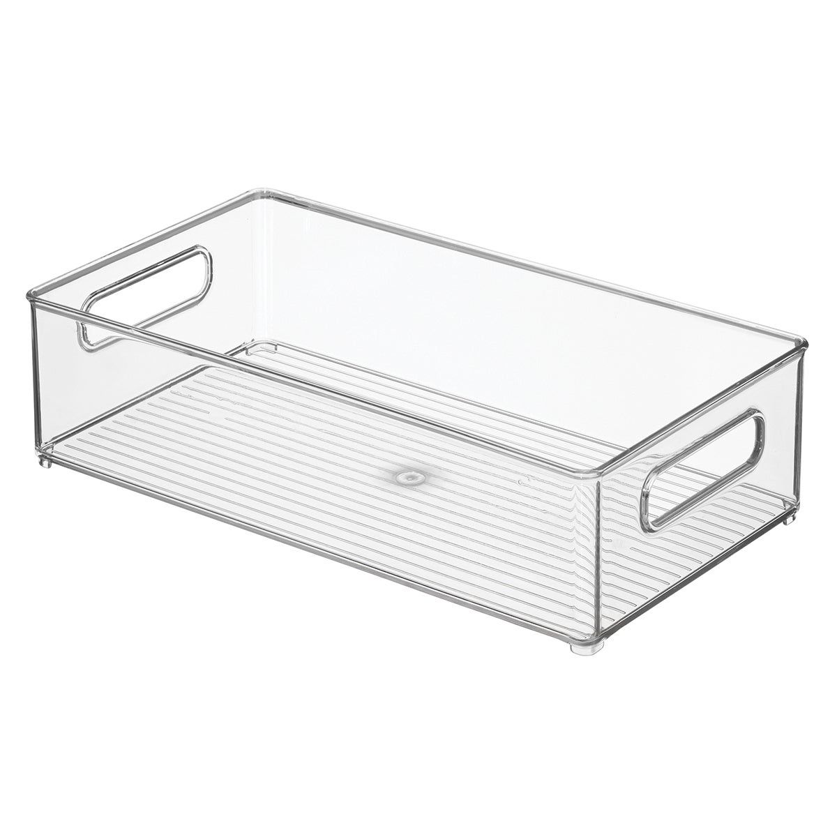 iDesign Large Fridge & Freezer Bin Clear