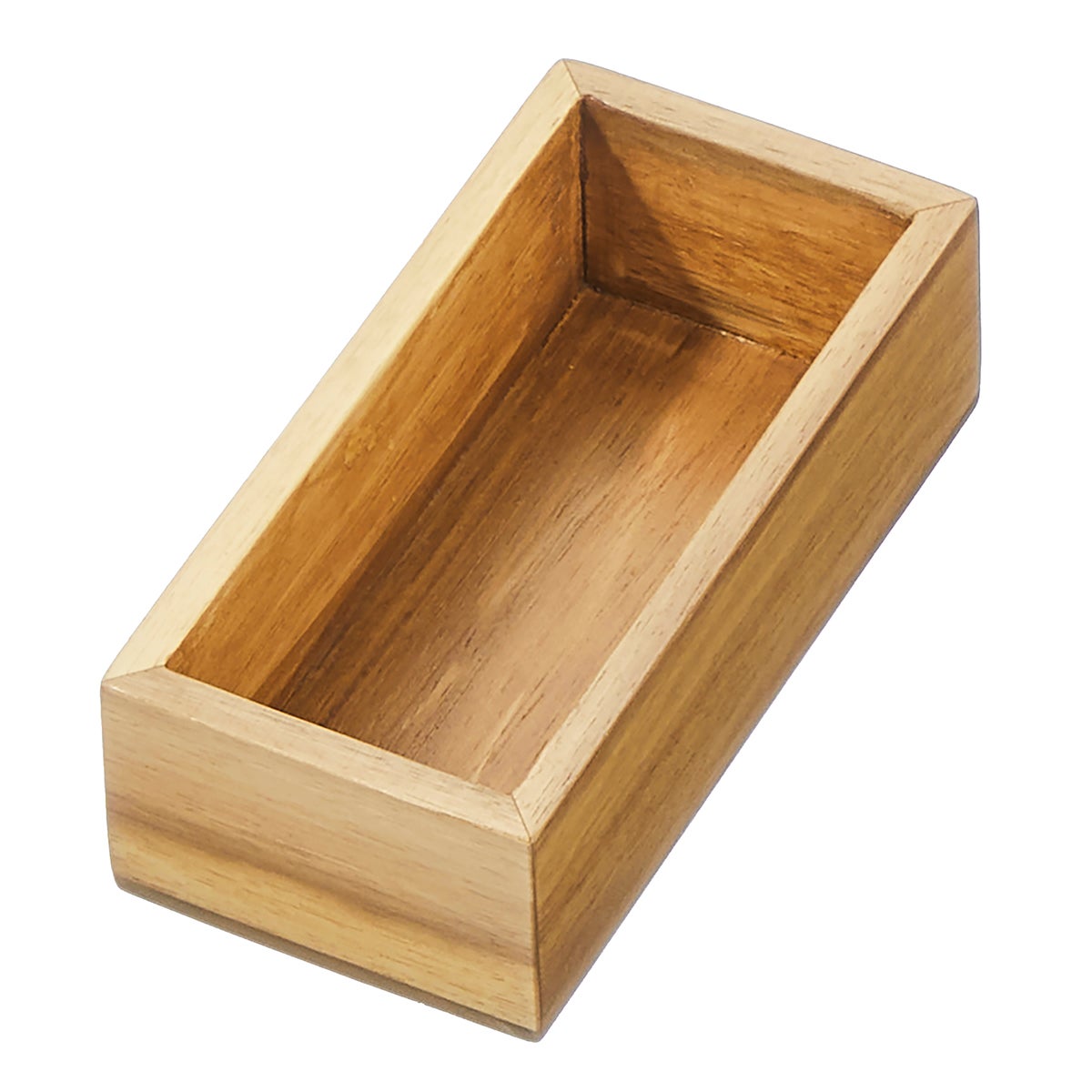 iDesign Acacia Drawer Organizer Brown