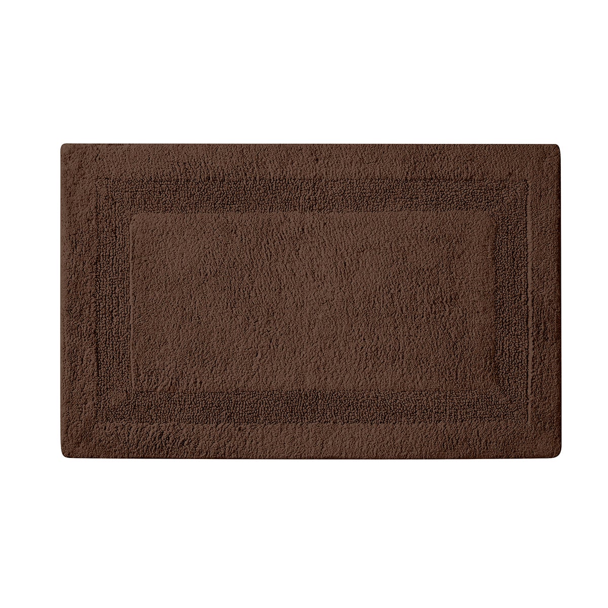Royal Velvet Large Plush Bath Rug Brown
