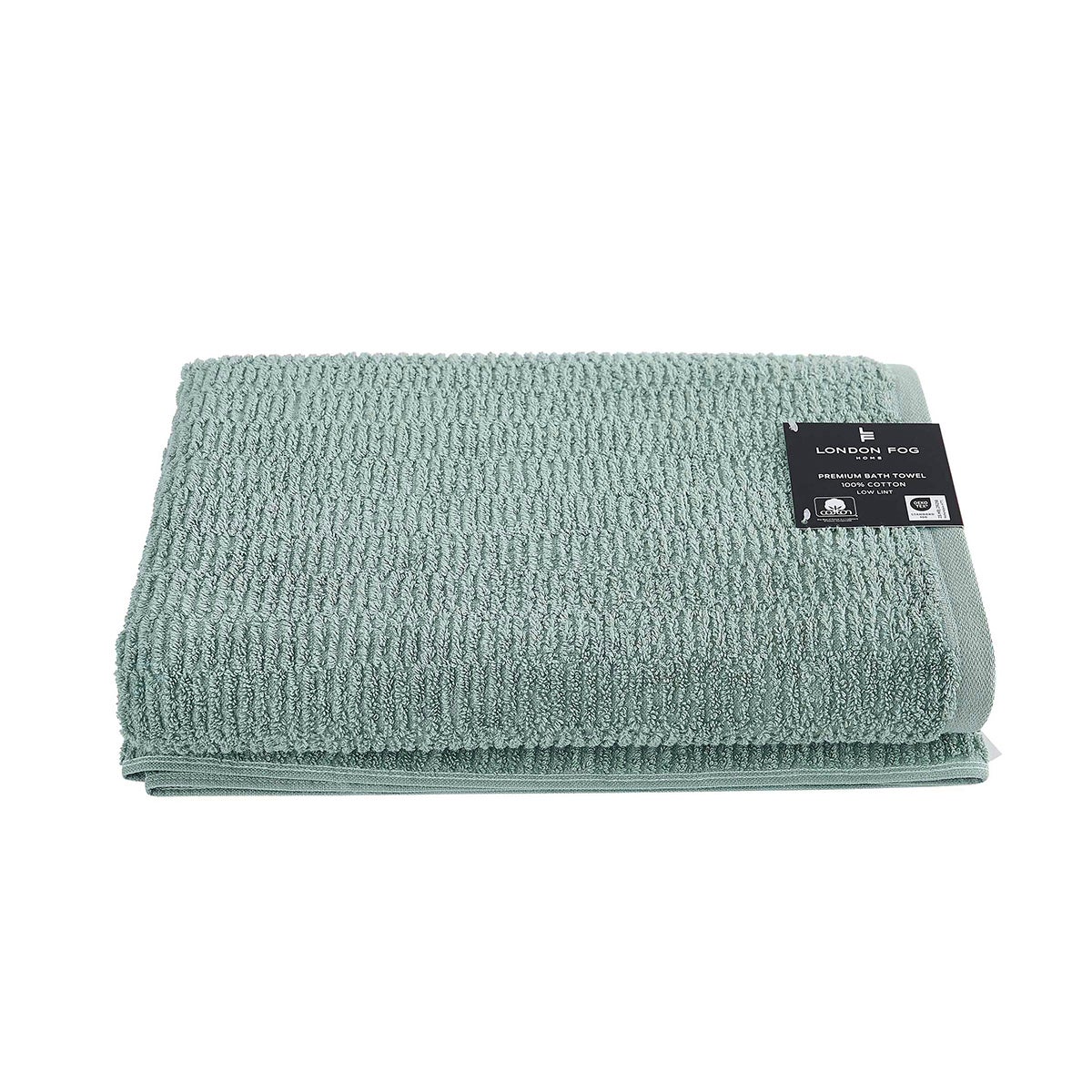 London Fog Ringspun Bath Towel Green