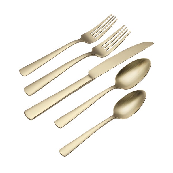Oneida Aptitude Satin Flatware Set of 20
