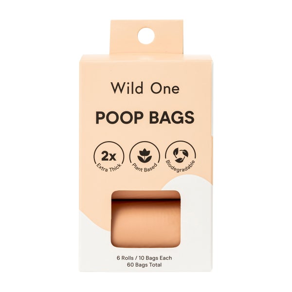 Wild Ones Poop Bags Pkg/6