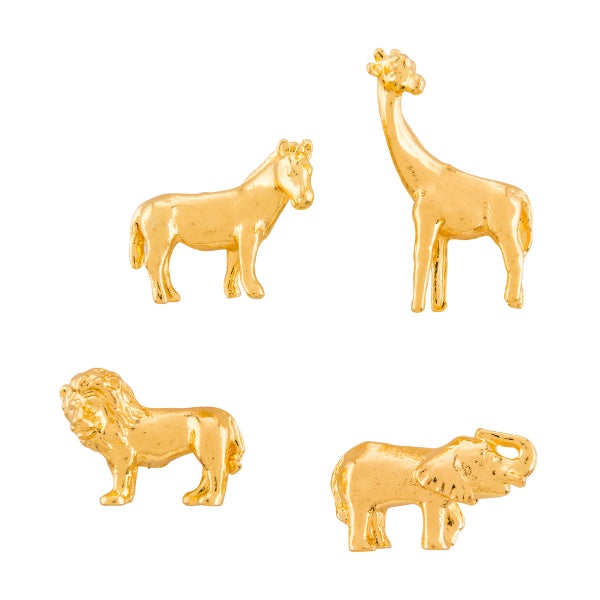 Three by Three Cast Iron Animal Magnet Sets