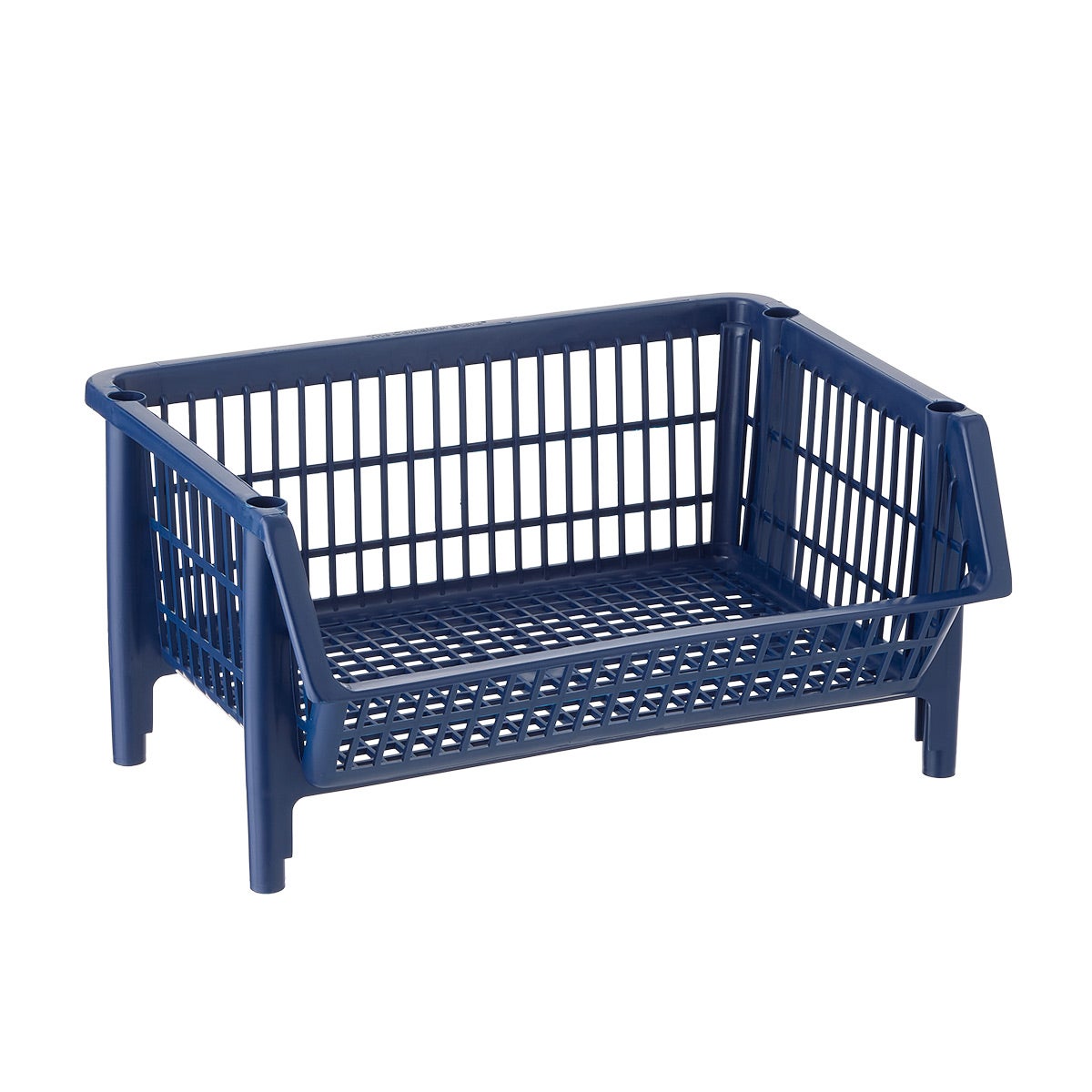 The Container Store Our Large Stackable Basket | The Container Store