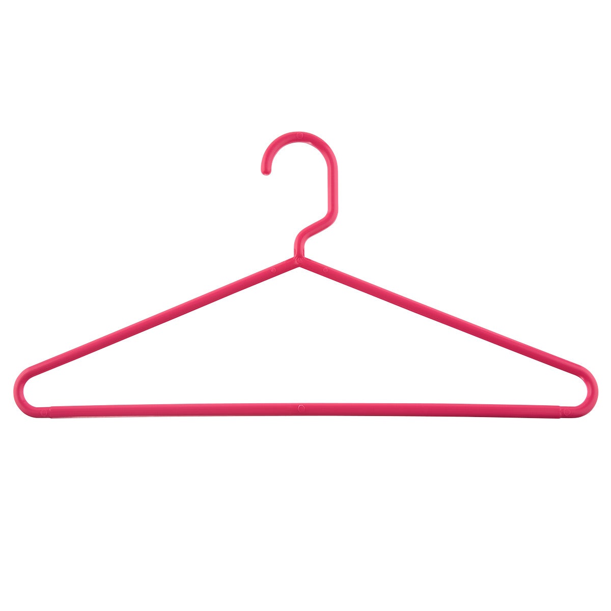 The Container Store Heavy-Duty Tubular Hanger Pink