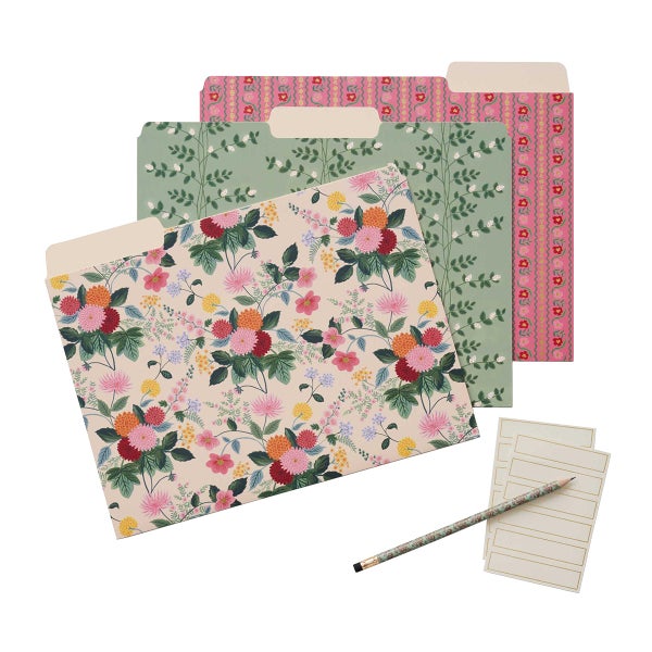 Rifle Paper Co. File Folders Set of 3