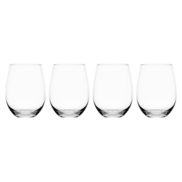 Mikasa 18 oz. Lana Stemless Wine Set of 4