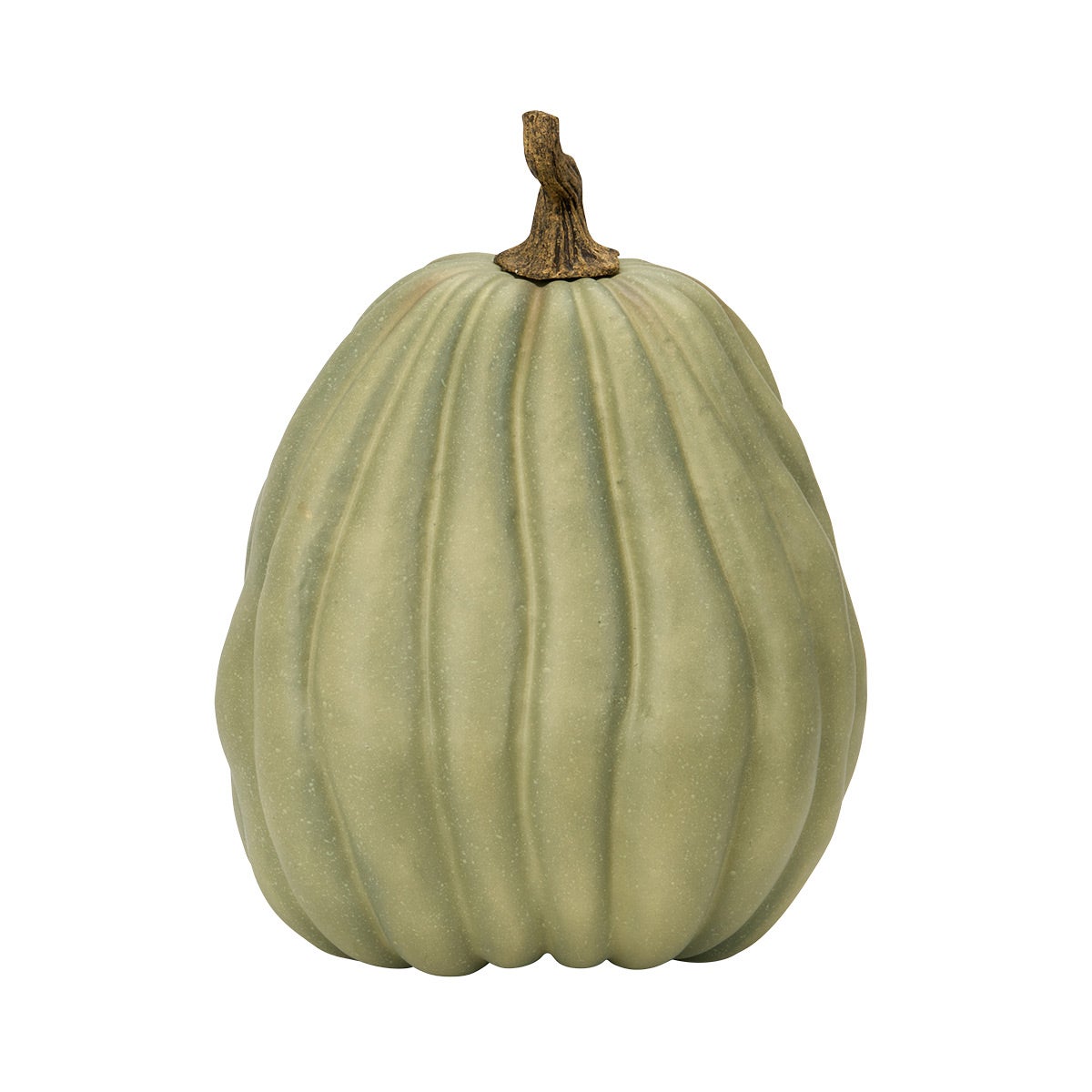 17IN Pmkn Realistic Pumpkin Tall Green