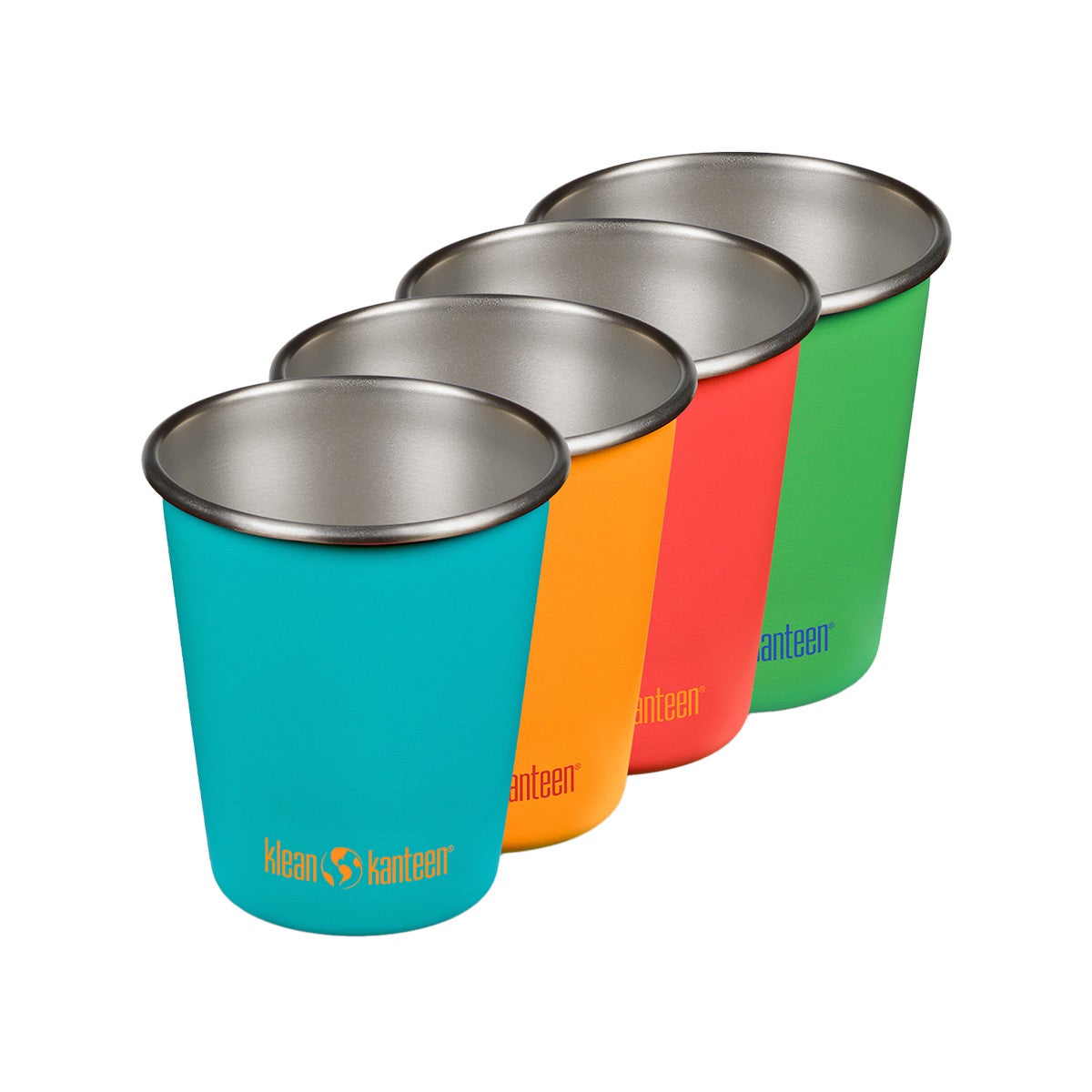 Klean Kanteen 10oz Kids Cup Beach Ball Multi Pkg/4
