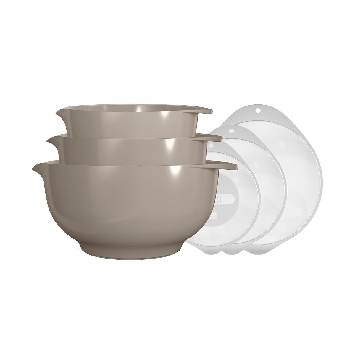 Rosti Margrethe Bowl with Lids Humus Set of 3 pc