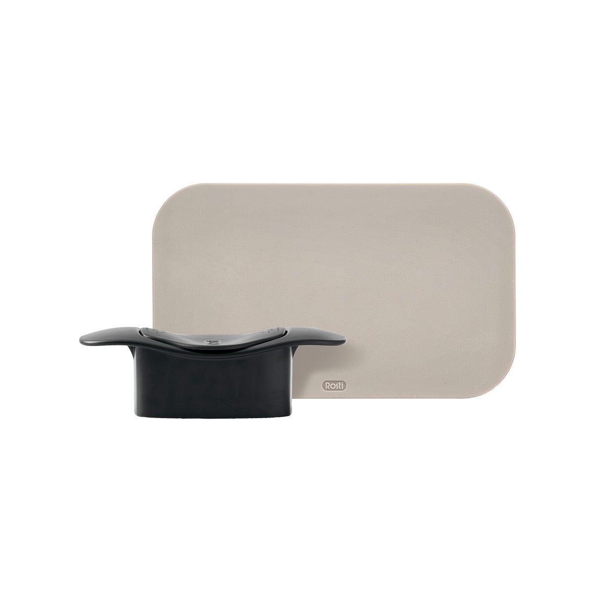 Rosti Hasselback Cutting Board Set Black & Humus