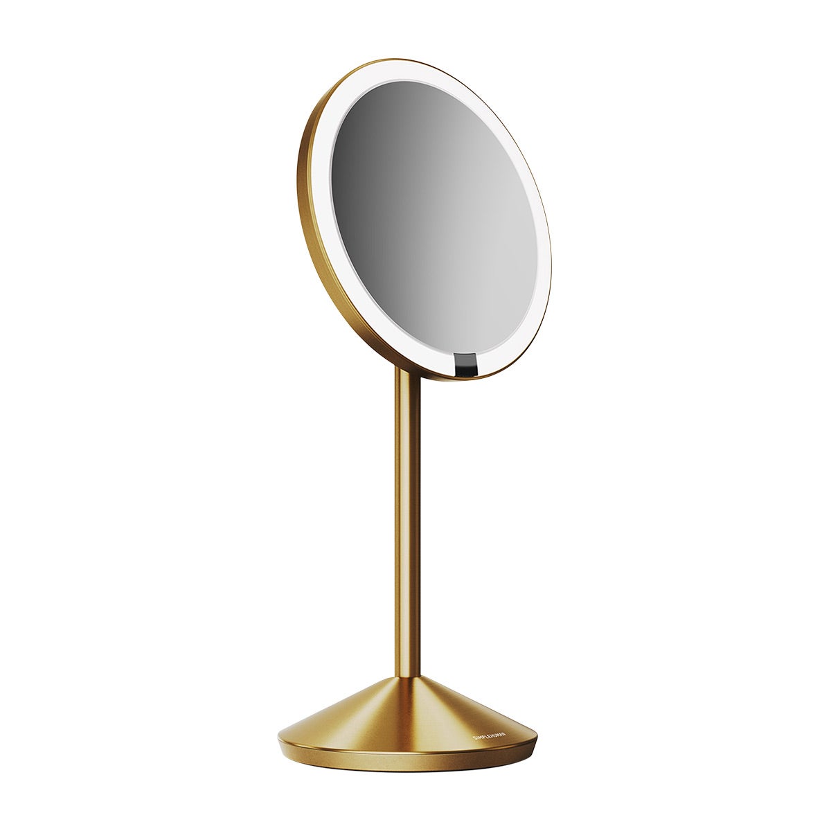 simplehuman 10X Sensor Mirror Fold Brass