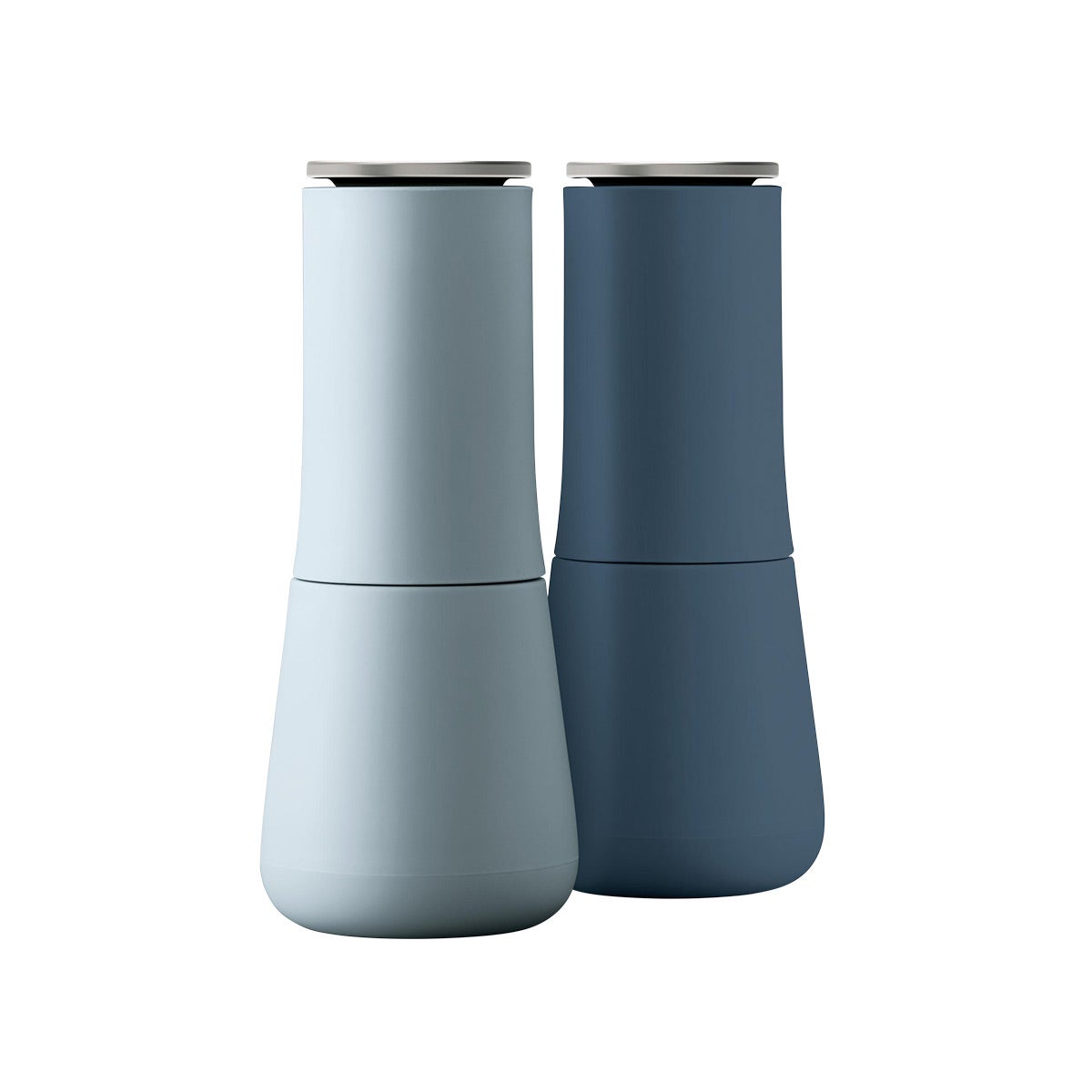 Joseph Joseph Milltop Non Spill Salt & Pepper Mill Set Sky