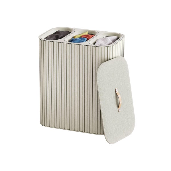 Joseph Joseph Tota Trio Luxe 90-Liter Bamboo Laundry Separation Basket