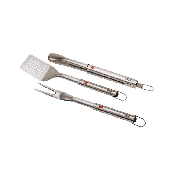 Joseph Joseph GrillOut BBQ Turner, Tongs & Fork Set
