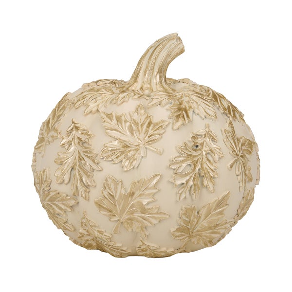 Gold Leaf Harvest Pumpkin