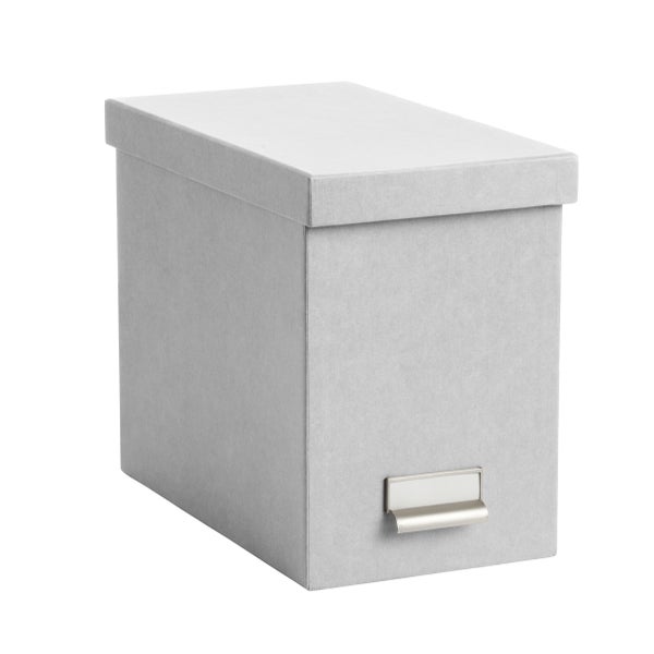 Bigso Stockholm Desktop File Grey