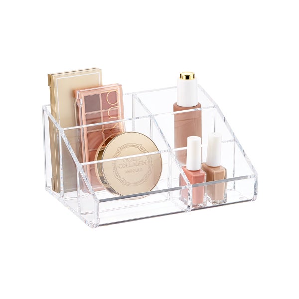 Aura 6-compartment Cosmetic Organizer