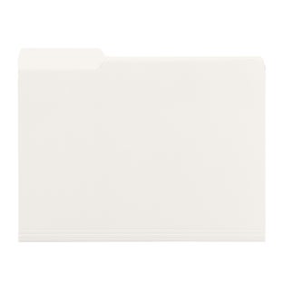 Light Blue Letter-Size Interior File Folders