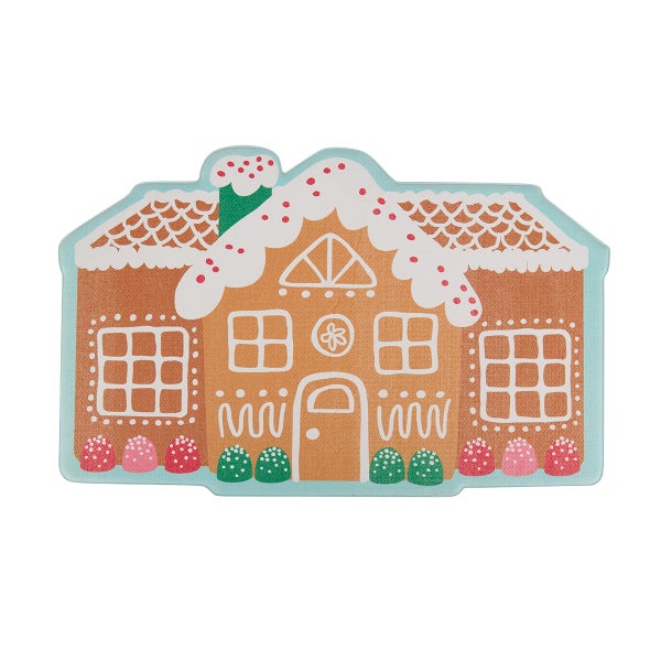 Gingerbread House Kitchen Mat