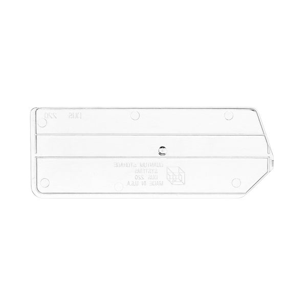 Utility Extra Narrow Medium Stackable Plastic Bin Dividers