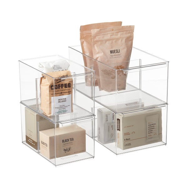 Everything Organizer Pantry Bin Starter Set of 4