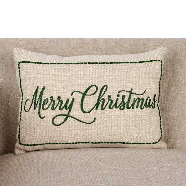 Merry Christmas with Outline Pillow