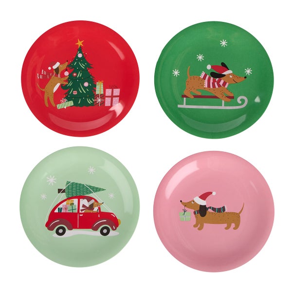 Melamine Salad Plate Set of 4