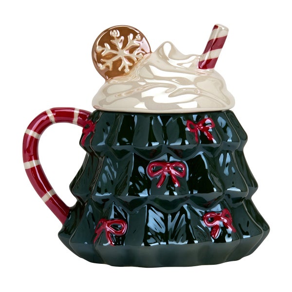 Christmas Tree Hot Coco Mug