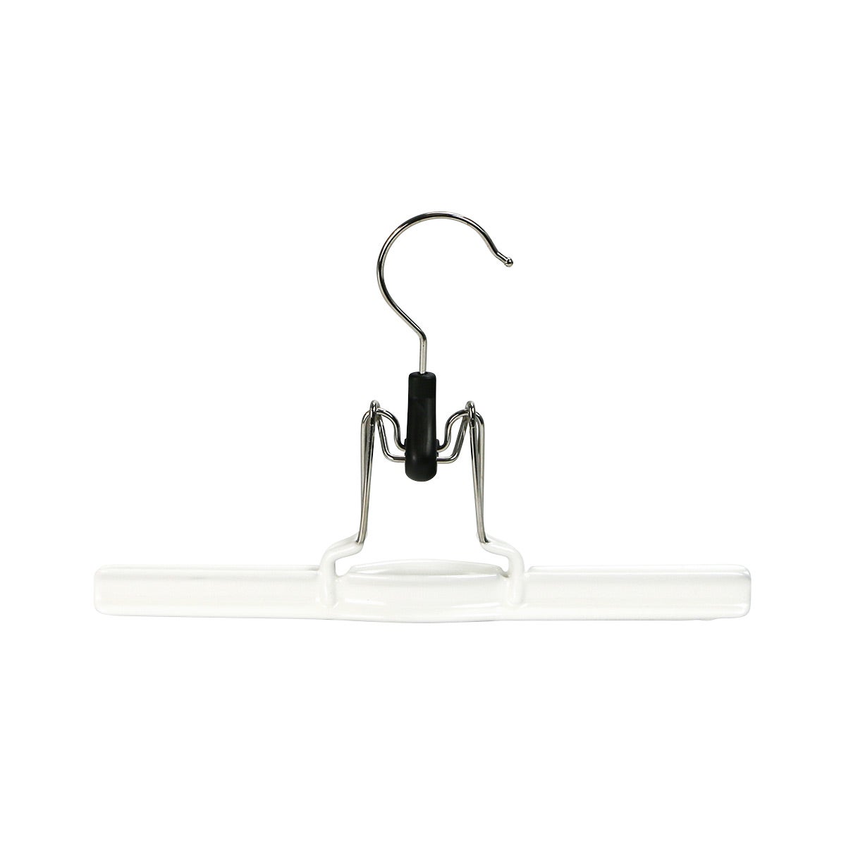 MAWA Series M26 German Non-Slip Steel Hanger White Set of 30