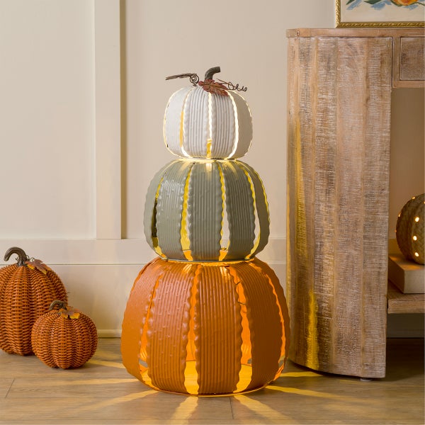 Pumpkin Metal Stack