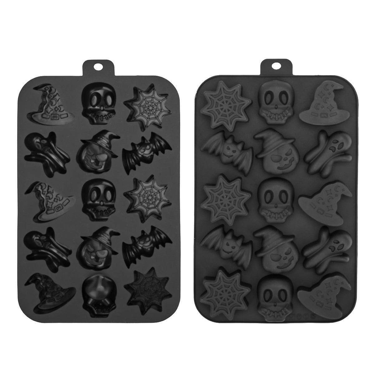 Ice Mold Icons Black