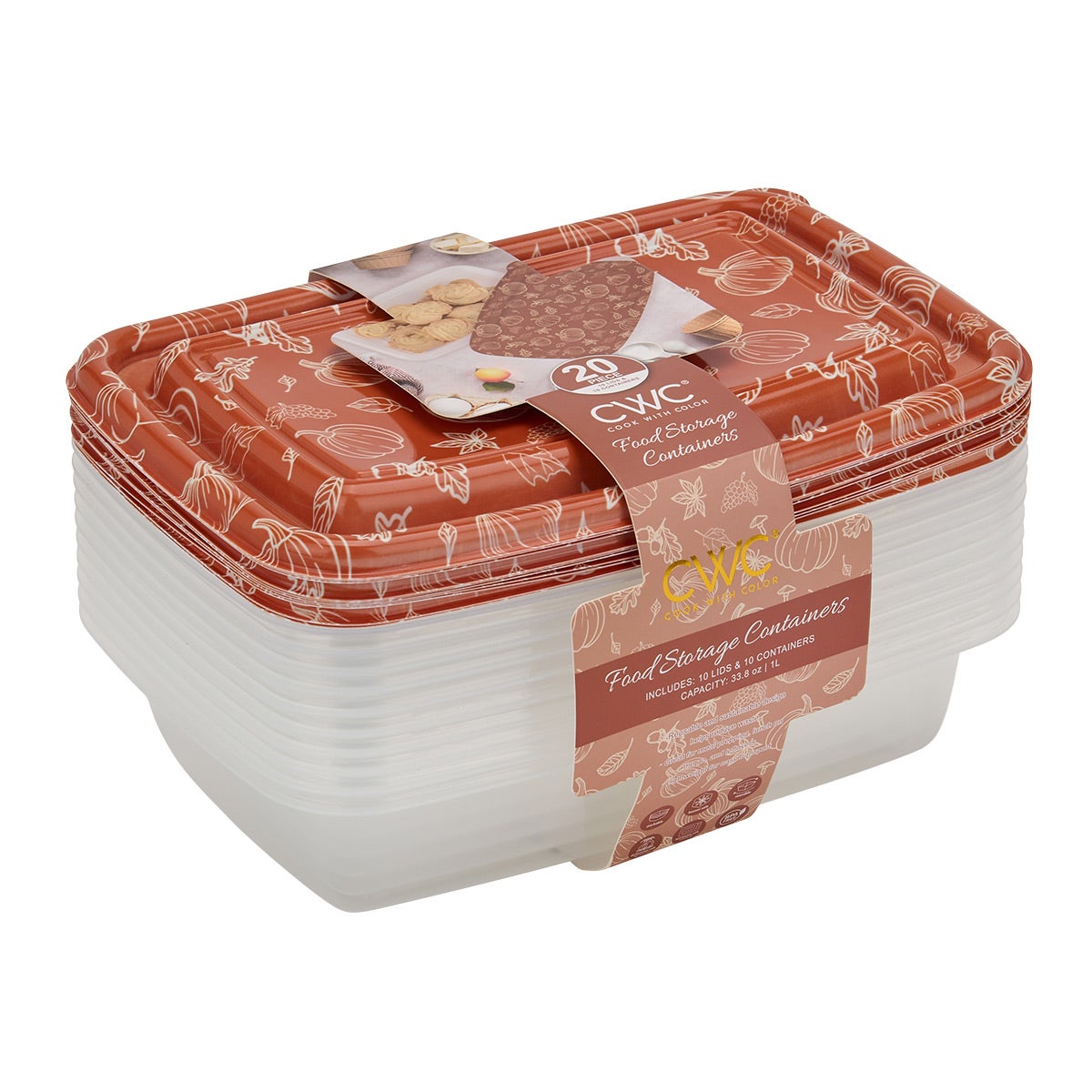 22IN Harvest Rectangle Food Pumpkin Tan