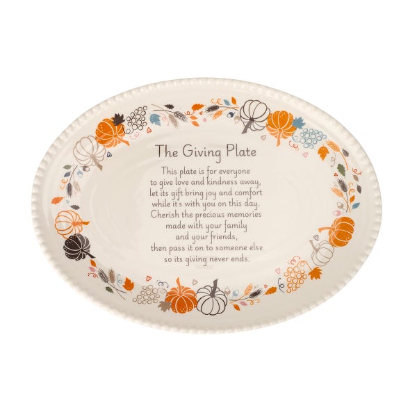 Harvest Giving Plate