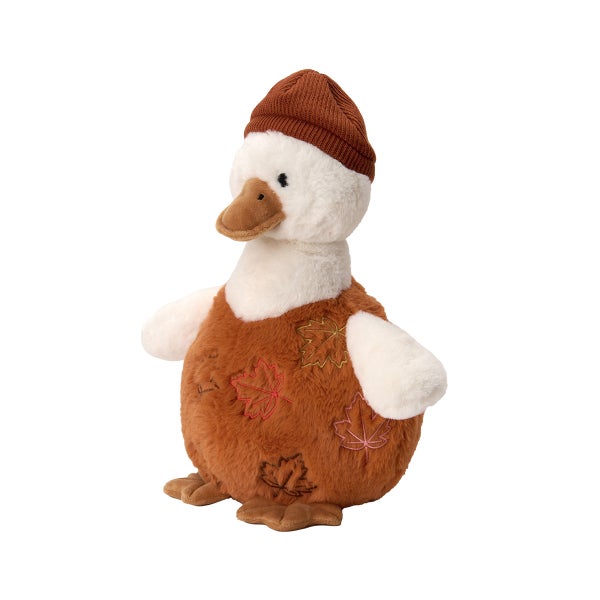 Goose In Pumpkin Pillow