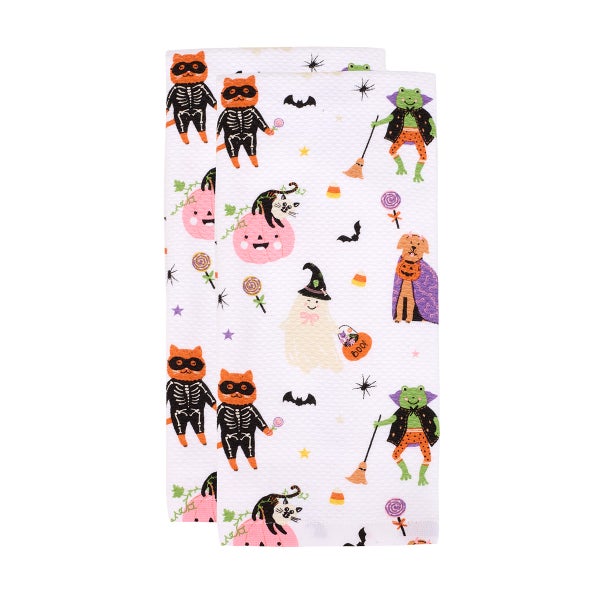 Halloween Cuties Kitchen Towels Set