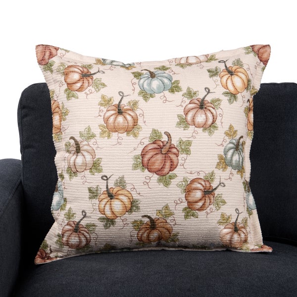 Tossed Pumpkins Pillow