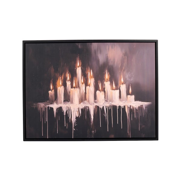 Spooky Candles LED Art