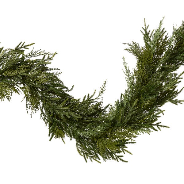 Juniper and Norfolk Garland
