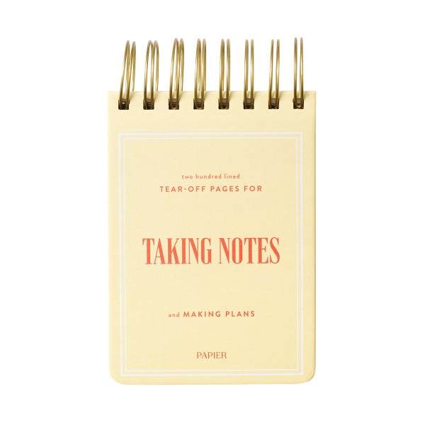 Notepad Taking Notes