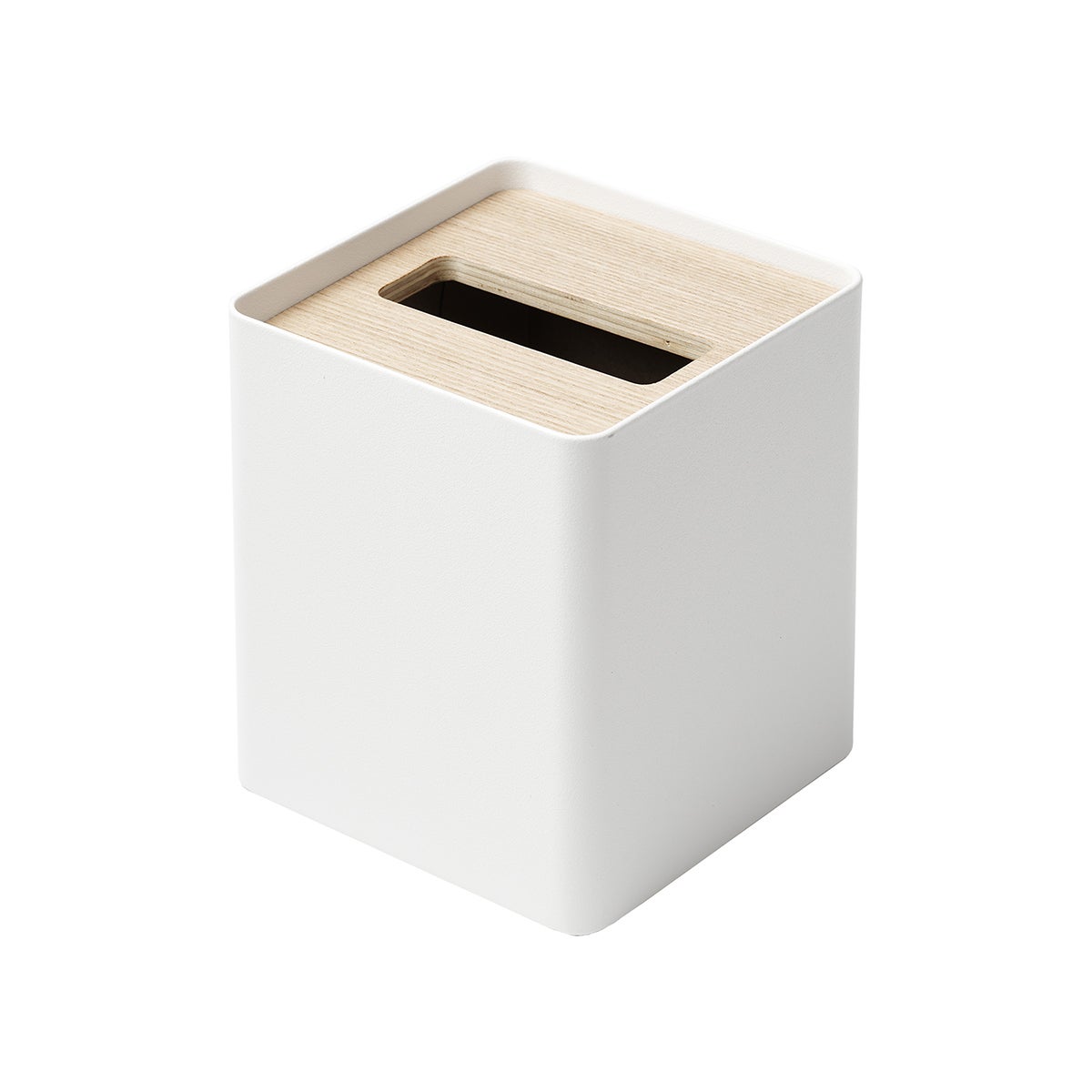 Yamazaki Home RIN Tissue Case Square White