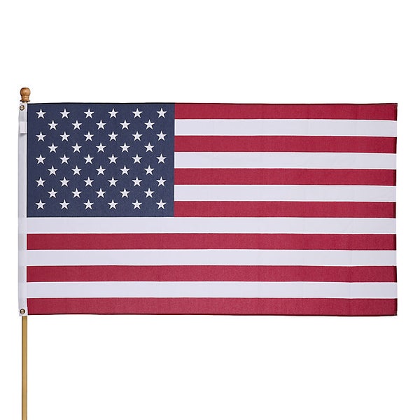 American Flag Pole Set