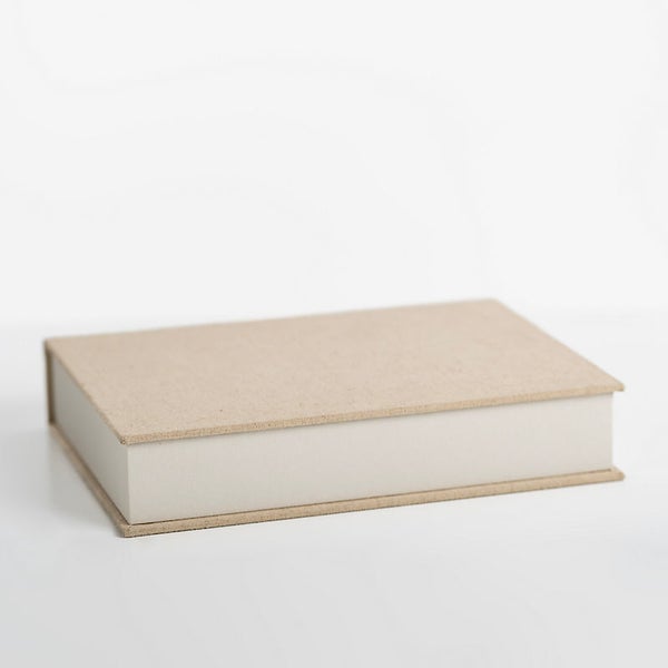 Linen Book Box