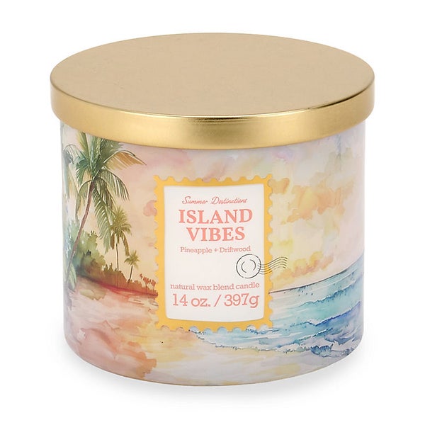 Indigo Poppy 2-Wick Jar Candle